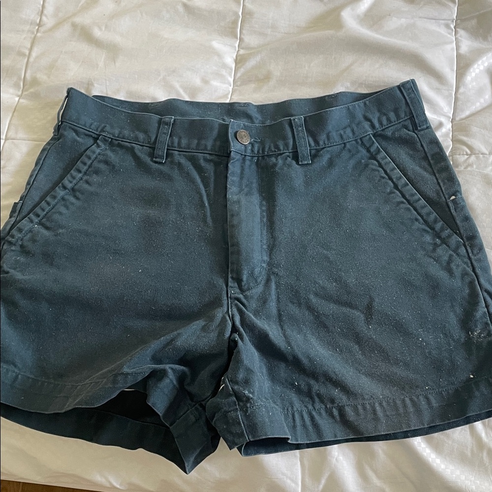 Patagonia Men's Flat Front Shorts - Dark Blue